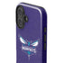 NBA Charlotte Hornets Distressed-Purple iPhone 16 Plus Impact Case